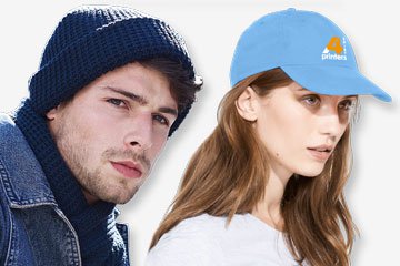 Caps & hats for promotional printing