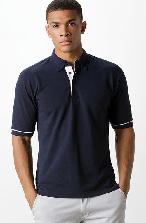 Polo shirts with button down collars best sale