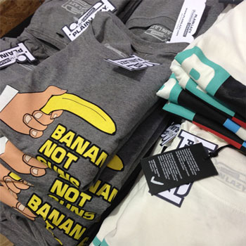 photo of Plain Lazy t-shirt print