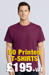 50 x Gildan Heavy Cotton™ T-Shirts Deal