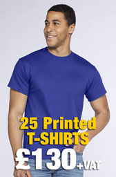25 x Gildan Heavy Cotton™ T-Shirts Deal
