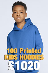 100 x Gildan Kids Heavy Blend™ Hooded Sweatshirts Deal